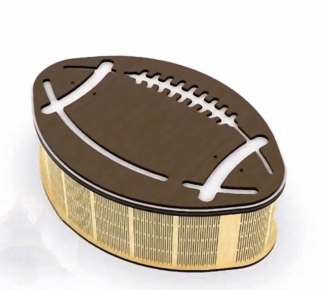 Football ball gift box