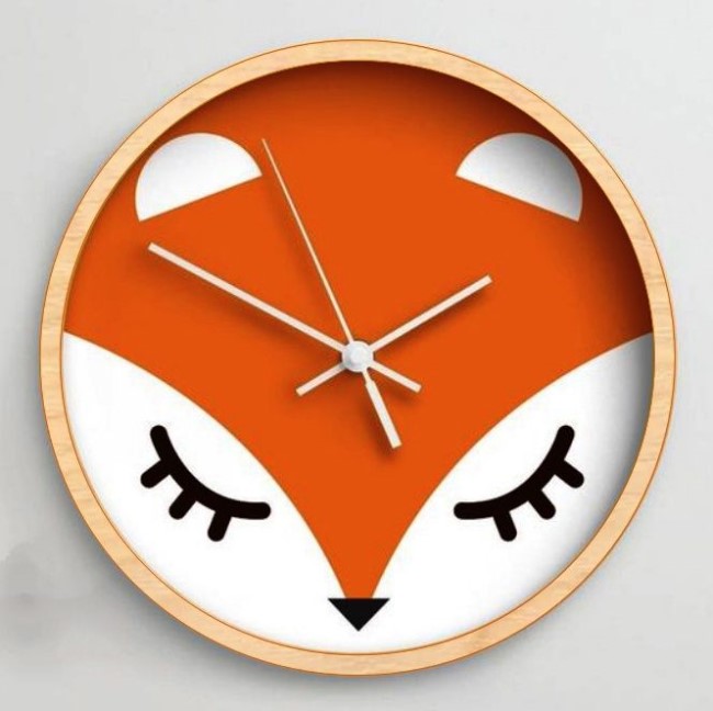 Fox clock