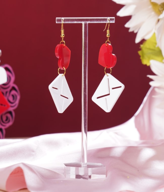 Heart earring