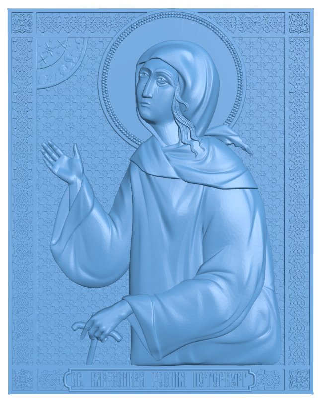 Icon Saint Xenia of Petersburg