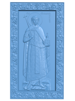 Icon of the Holy Martyr John-Vladimir, Prince of Serbia