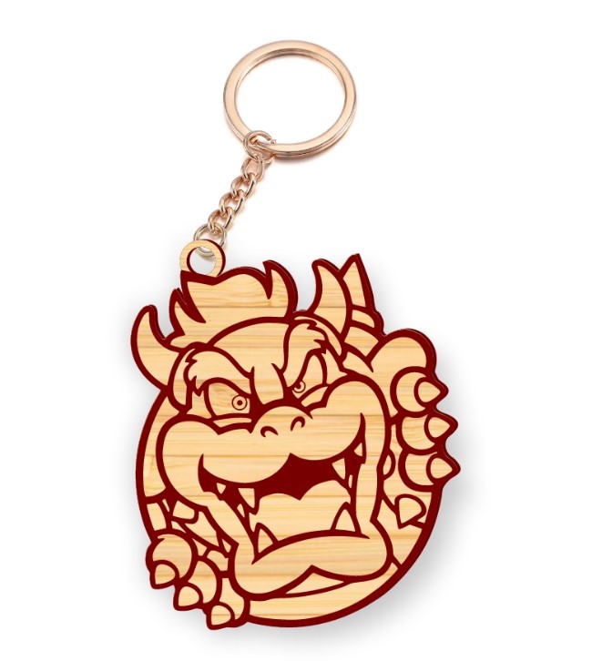 King Koopa keychain