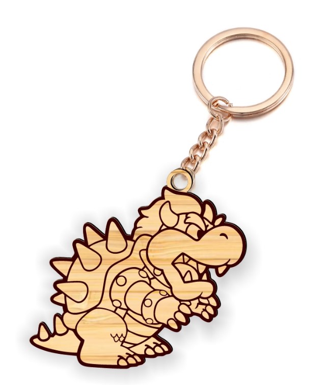 King Koopa keychain