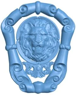 Lion head pattern