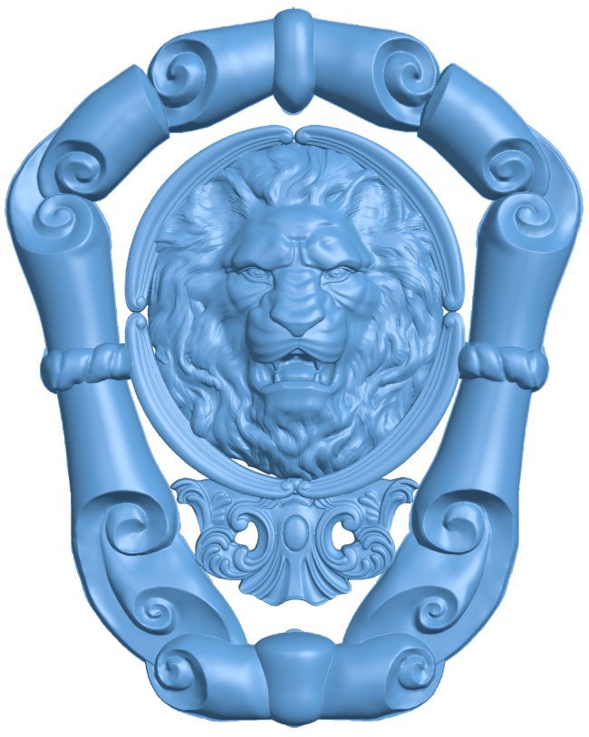 Lion head pattern (3)