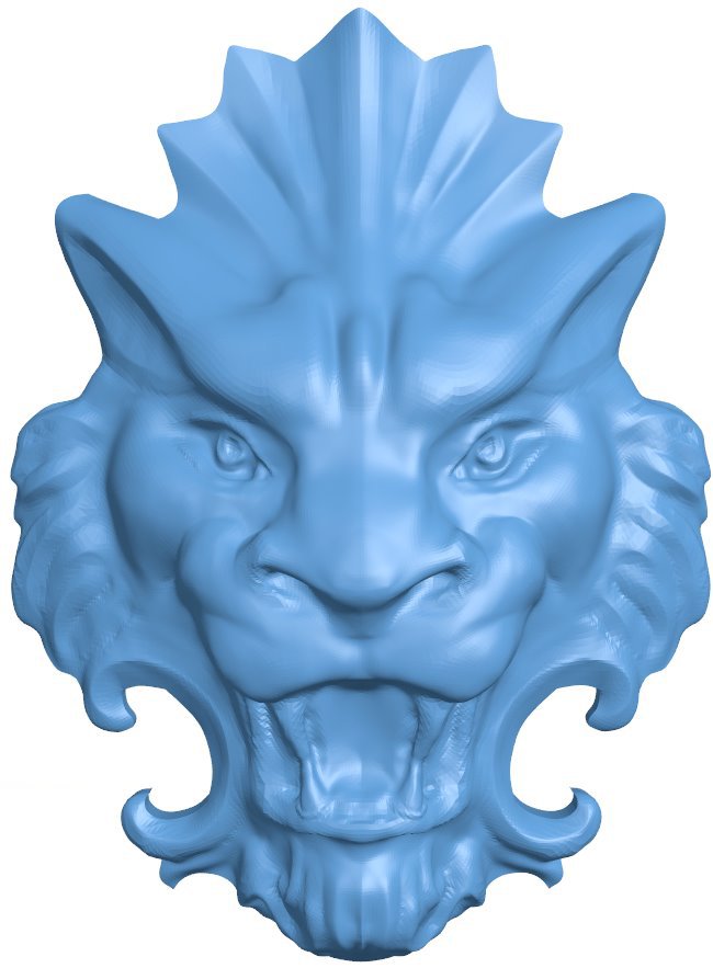 Lion head pattern (4)