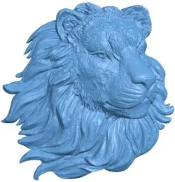 Lion head pattern