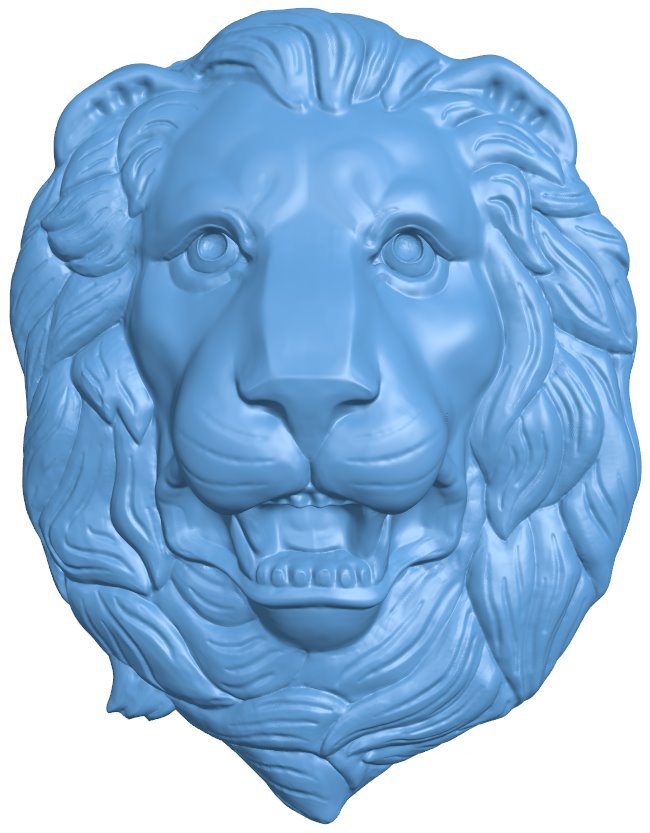 Lion head pattern