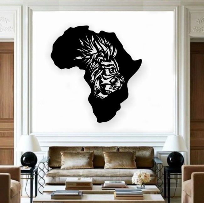 Lion wall decor