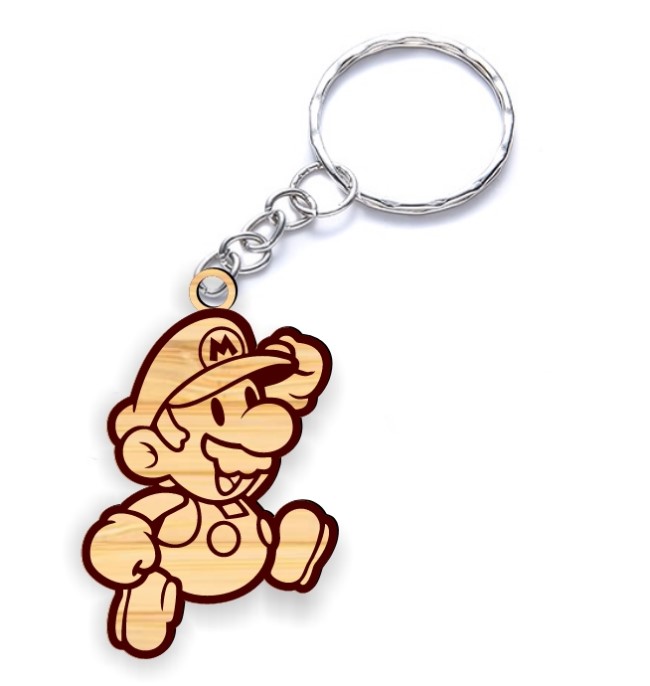 Mario keychain