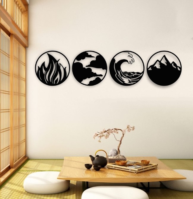 Natural wall decor