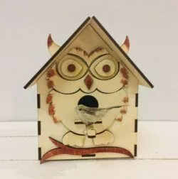 Owl Shaped Bird Feeder