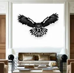 Owl wall decor