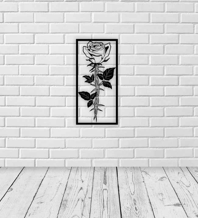 Rose wall decor