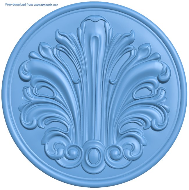 Round plate pattern (7)