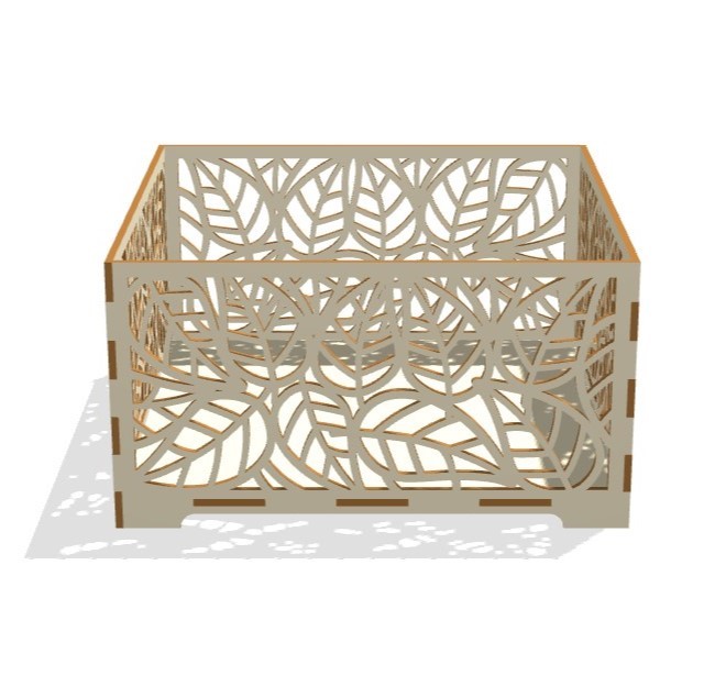 Wooden Flower Box Home Decor