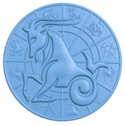 Zodiac pattern – Capricorn