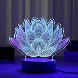 3D illusion led lamp