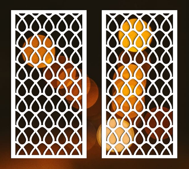 Design pattern panel screen