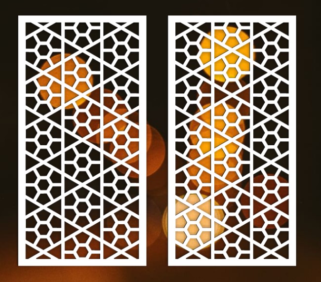 Design pattern panel screen