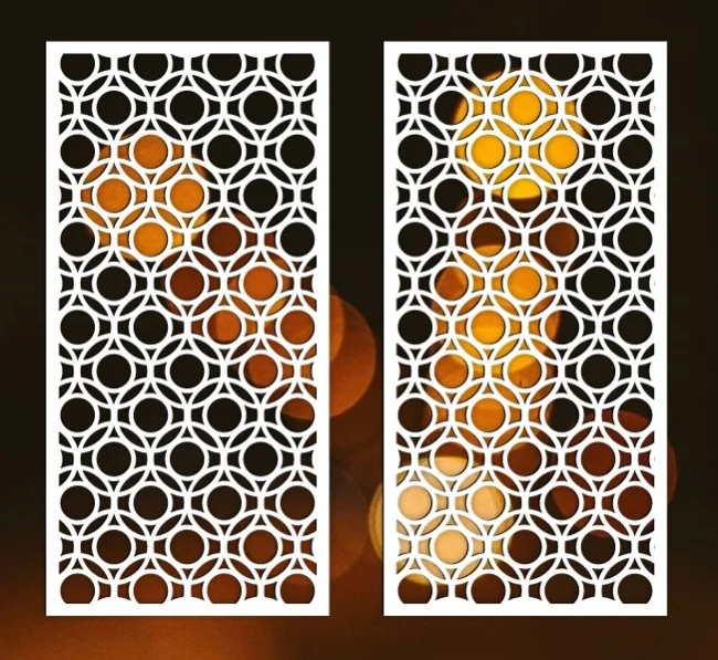 Design pattern panel screen