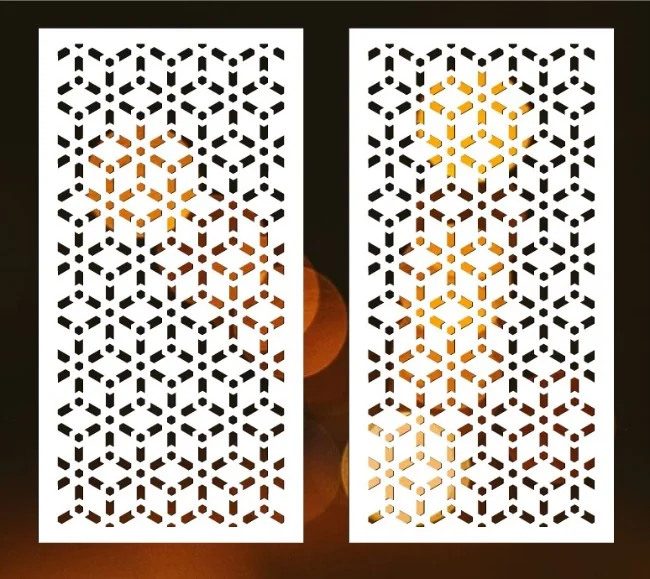 Design pattern panel screen