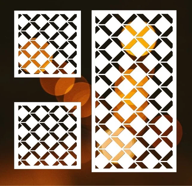 Design pattern panel screen