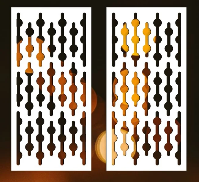 Design pattern panel screen