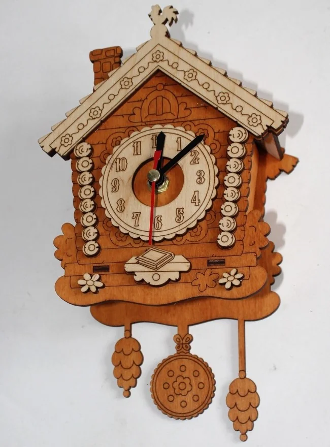 Hut Wall Clock