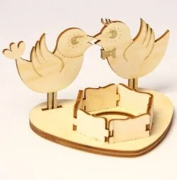 Love Birds Candle Holder