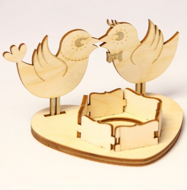 Love Birds Candle Holder