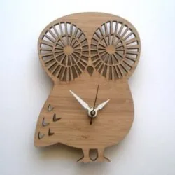 Owl Shape Clock