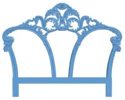 Pattern of the bed frame