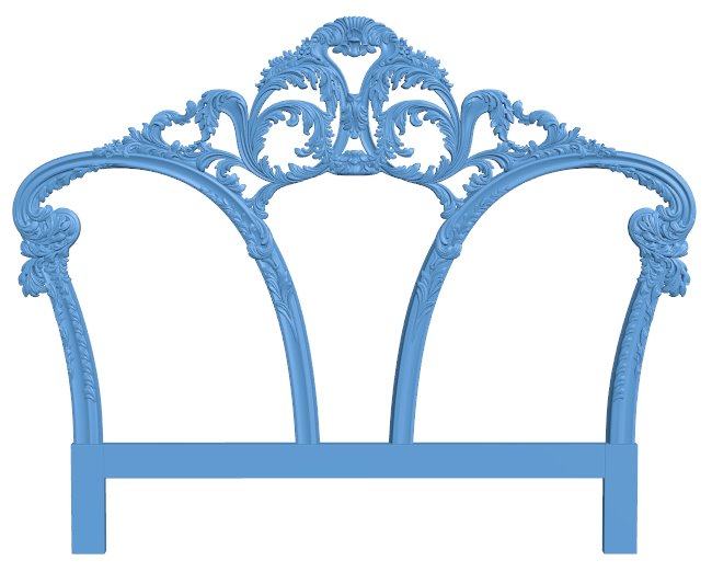 Pattern of the bed frame