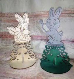 Rabbit napkin holder