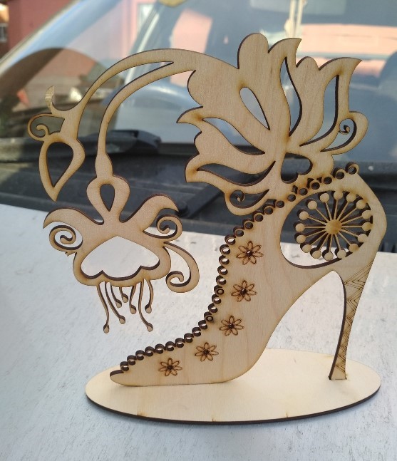 Shoe Shaped Jewelry Stand