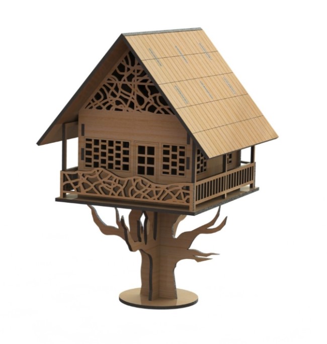 Treehouse 3D Puzzle