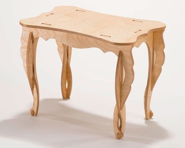 Wood table