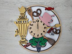 Wooden Wall Clock