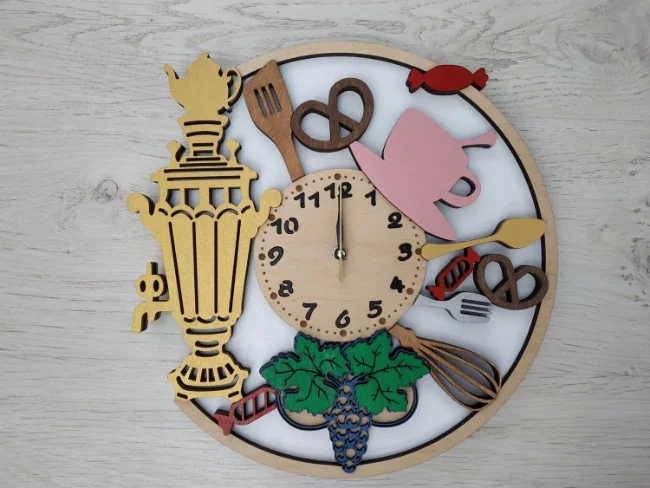 Wooden Wall Clock