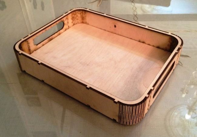 Wooden tray