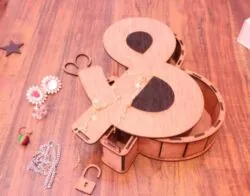 Ampersand Sign Jewelry Box