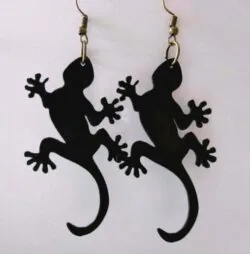 Gecko Earrings