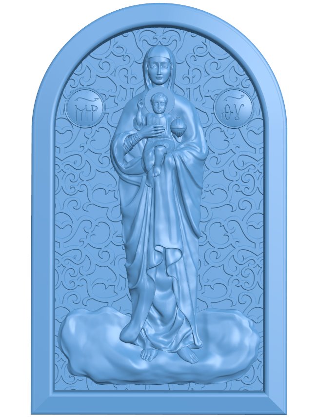 Icon Of The Virgin Mother