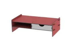 Laptop Stand Shelf With Drawe