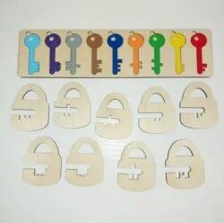 Learning Toys Keys And Locks