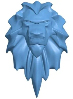 Lion head pattern