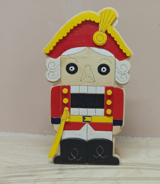 Nutcracker Pencil Holder