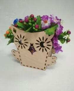 Owl Shape Flower Box