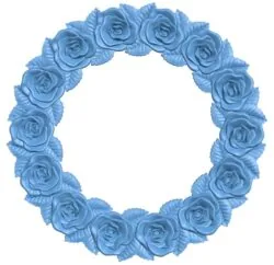 Rose wreath